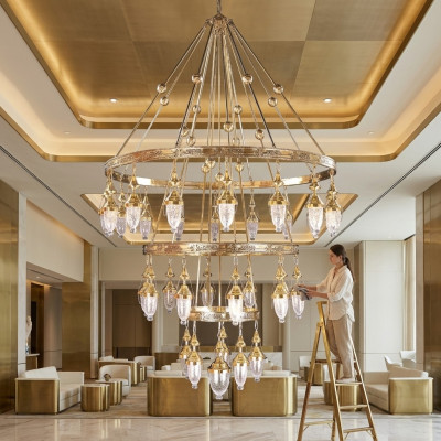 Luxury XXL Ceiling Light Lamp for Living Room 160x280