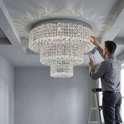 Pendant light chandelier lamp crystal lamp ceiling light lamps 80x55