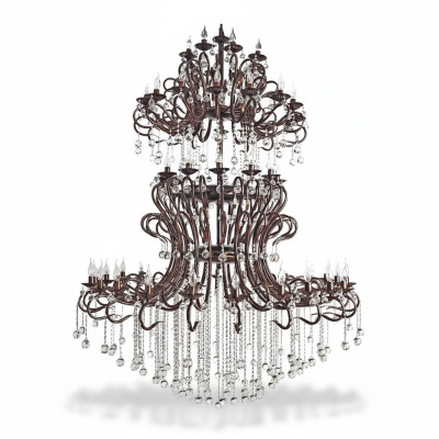 Chandelier Lamp XXL Hanging Lamp Pendant Light Light 155x250