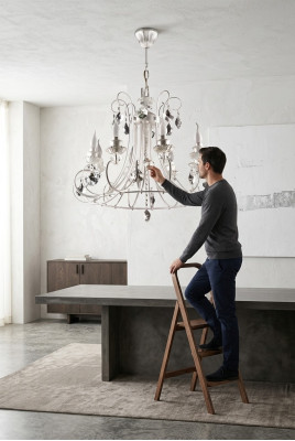 Chandelier living room lamp light ceiling light new chic luxury at home
