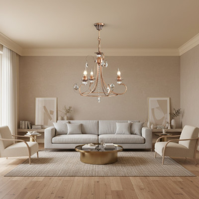 Chandelier Metal Lamp Lighting Lamps Ceiling Light 60x70