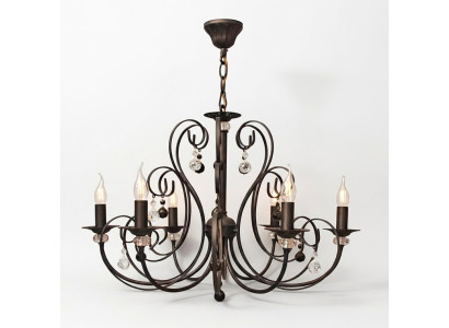 Chandelier for the living room crystal lamp shiny new indoor area