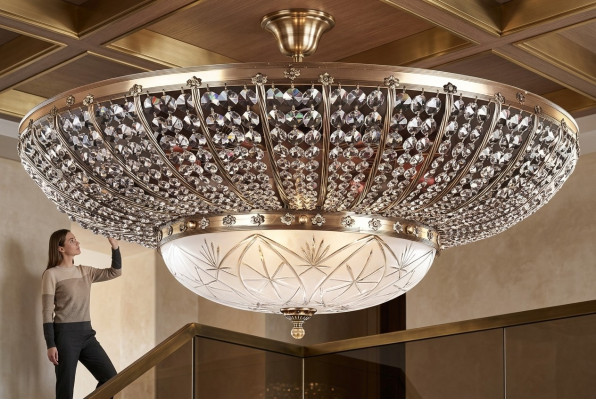 Chandelier Lamp Pendant Light Crystal Lamp Ceiling Light 100x40