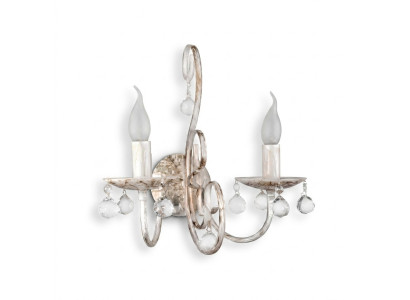 Wall lamp interior crystal corridor light home fixture bedroom