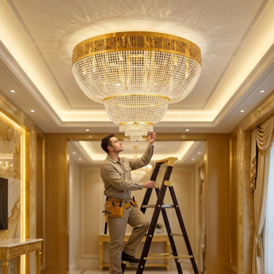 Pendant lamp chandelier ceiling light lamps crystal lamp 85x120