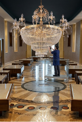 Pendant lamp chandelier lamps crystal lamp ceiling light 118x125