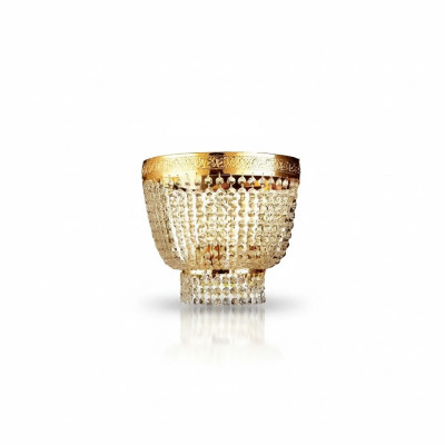 Modern ceiling light brass lamps lamp gold crystal