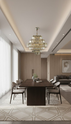 Pendant lamp chandelier ceiling light crystal lamp 80x105