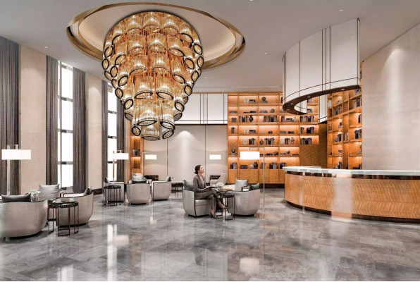 Modern gold ceiling lamp for home living room new luxurious for style