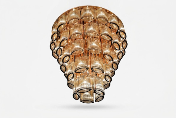 Modern gold ceiling lamp for home living room new luxurious for style