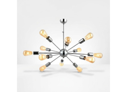 Ceiling lamp living room luxury chandelier glass interior of the house new style