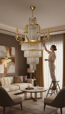 Chandelier modern pendant light living room luxury lustre crystal