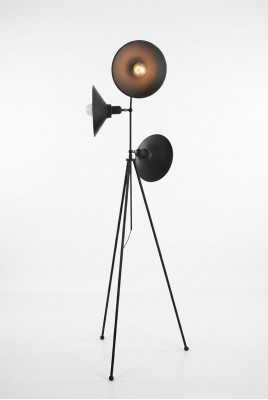 Floor lamp living room modern new 150 cm black luxury indoor use