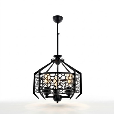 Ceiling lamp pendant light living room dining room luxury black luster