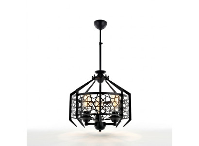 Ceiling lamp pendant light living room dining room luxury black luster