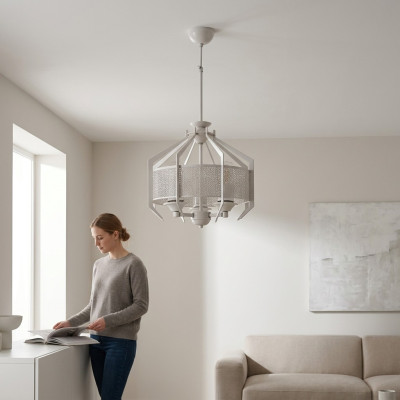 Ceiling lamp White A living room luxury new dining room