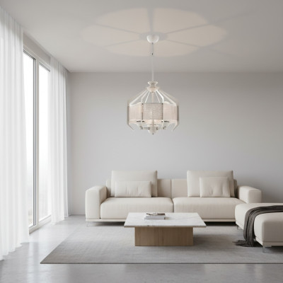 Ceiling lamp White A living room luxury new dining room