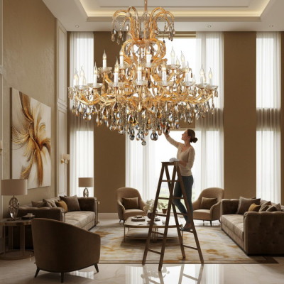 Chandelier Modern Pendant Light Ceiling Light Luxury Lustre Lamp Light