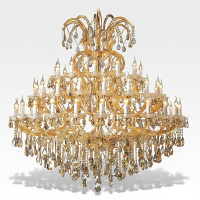 Luxurious crystal chandelier quality new for the living room