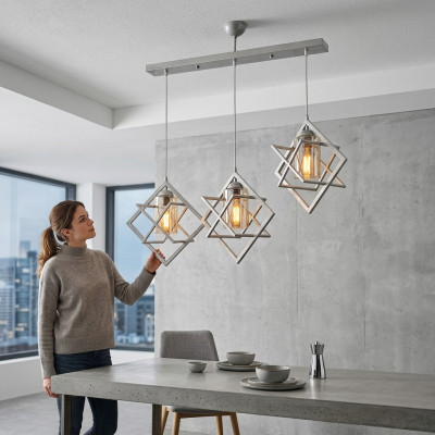 Ceiling lamp in the living room luxury lamp light interior lighting.