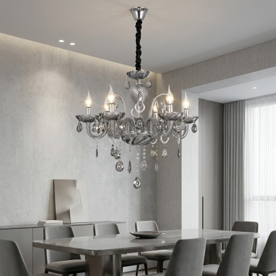 Chandelier for the interior living room crystal shiny new