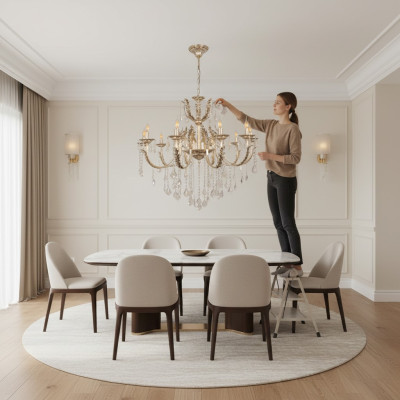 Pendant lamp chandelier lamp crystal lamp ceiling lamp lights 97x130
