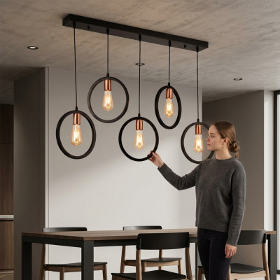 Ceiling lamp luxury chandelier glass interior of the house 70x90 style living room