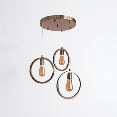 Ceiling lamp A modern living room luxury style matte chrome