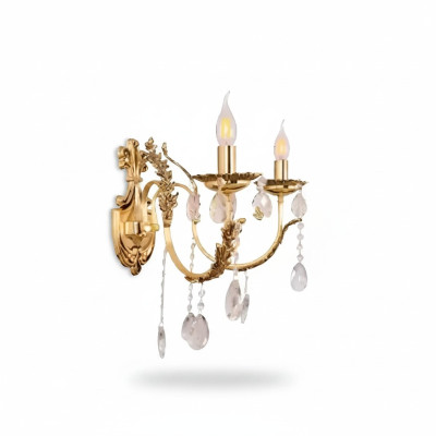 Wall lamp interior light for home new bedroom crystal corridor