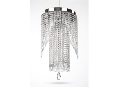 Chandelier chrome-plated stainless steel is perfect for your living room lamp fixture.