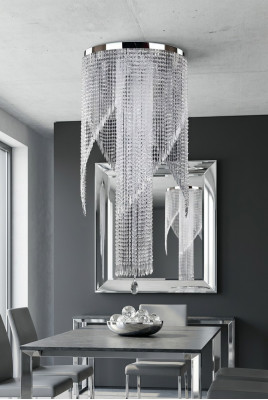 Ceiling Light Chandelier Crystal Lamp Pendant Light Lamps 60x140