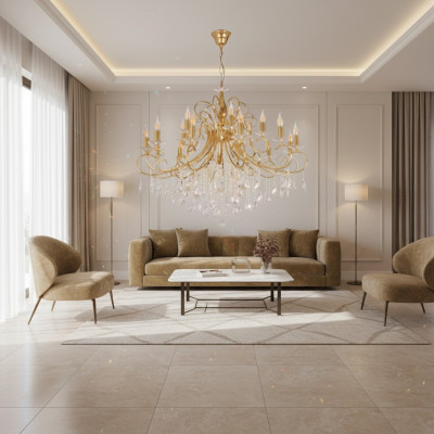 Hanging lamp pendant light chandelier crystal lamp ceiling light 105x115