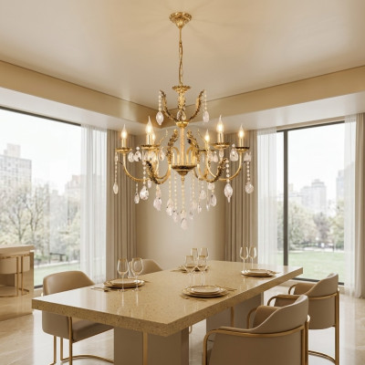 Hanging lamp chandelier crystal lamp ceiling light lamps 73x130
