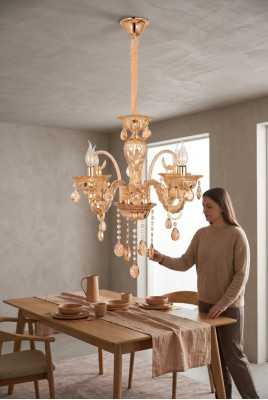 Chandelier Modern Luxury Pendant Light Ceiling Light Crystal