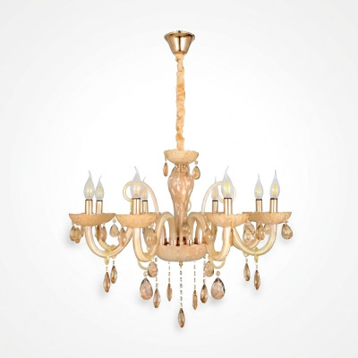 Ceiling lamp living room light opal honey luxury interior lamps 80x95