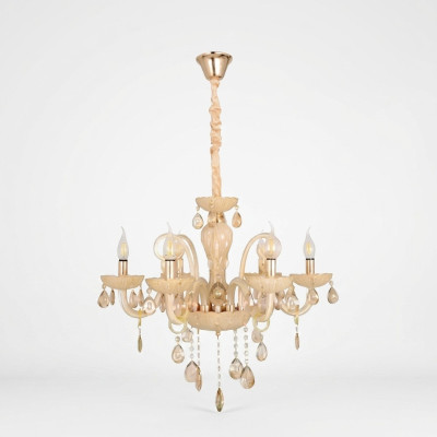 Ceiling light modern living room with luxurious glass shine lamp light