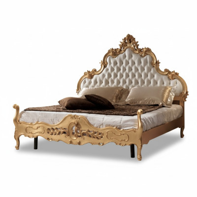 Bed upholstery design luxury double Chesterfield 180x200 hotel beds