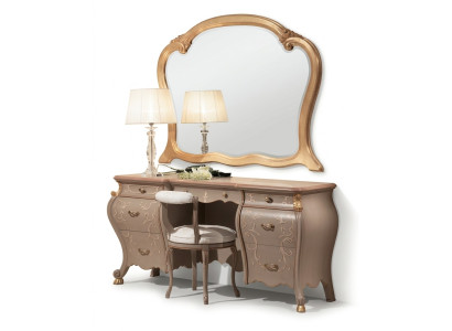 Makeup table set console mirror bedroom furniture design set