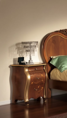 Nightstands Nightstand Classic Design Furniture Wood Brown Side Tables