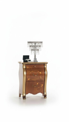 Nightstands Nightstand Classic Design Furniture Wood Brown Side Tables