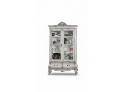 Wood display cabinet white sideboard design cabinets Italian furniture cabinet