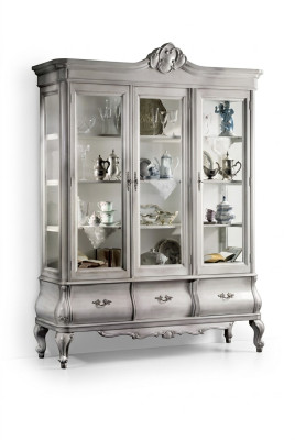 Wooden display case luxury cabinet classic sideboard furniture Italian cabinets