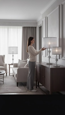 Classic table lamp chandelier exclusive bedside lamp lamps