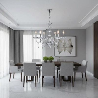 Luxury Crystal Chandelier Pendant Light Designer Hanging Chandelier Glass