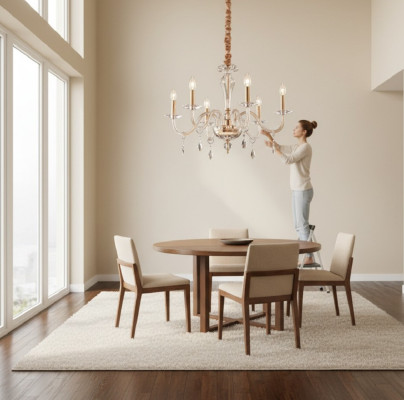 Crystal chandelier hanging chandelier luxury chandelier new
