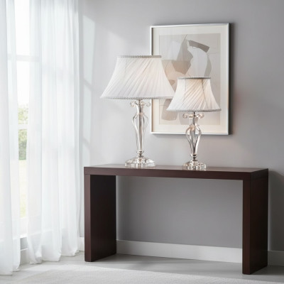 Classic white table lamp chandelier style crystal floor lamp new