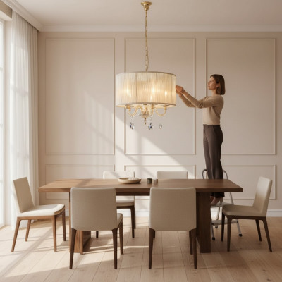 Royal luxury chandelier ceiling light gold ceiling lamp chandelier
