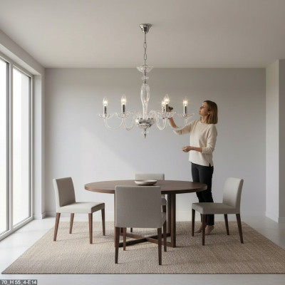 Chandelier Antique Style Pendant Light Chandelier Crystal Light