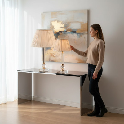 Classic crystal floor lamp desk lighting luxury furniture new