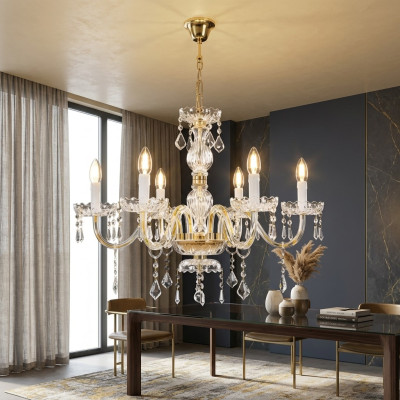 Pendant chandelier crystal chandelier ceiling light lamp